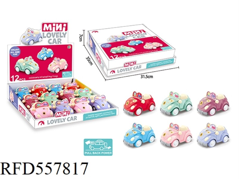 ENGLISH PULI CAR 12PCS/ BOX