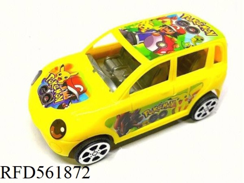 A CARTOON CAR