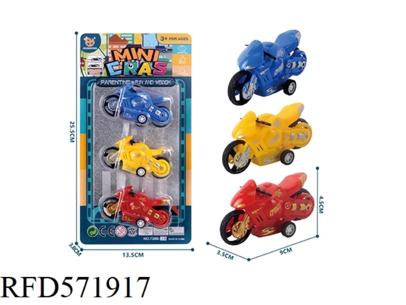 PULL-BACK MOTORCYCLE SERIES