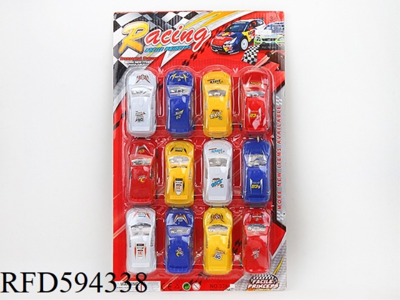 SOLID PLATED CHAIR CHAMPION RACER (12 PCS)