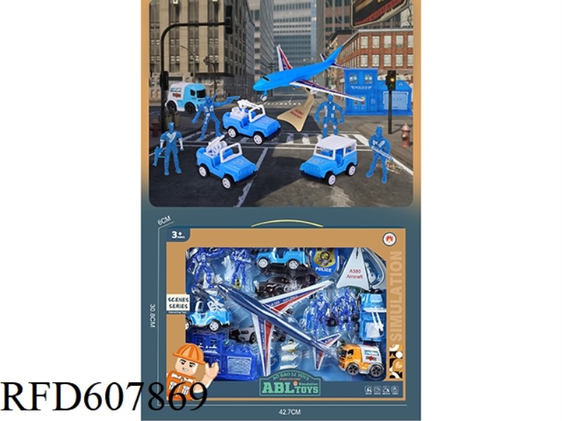 OBERSON BOOMERANG POLICE SET