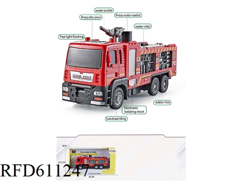 SIMULATION FIRE SPRINKLER - WATER TANK