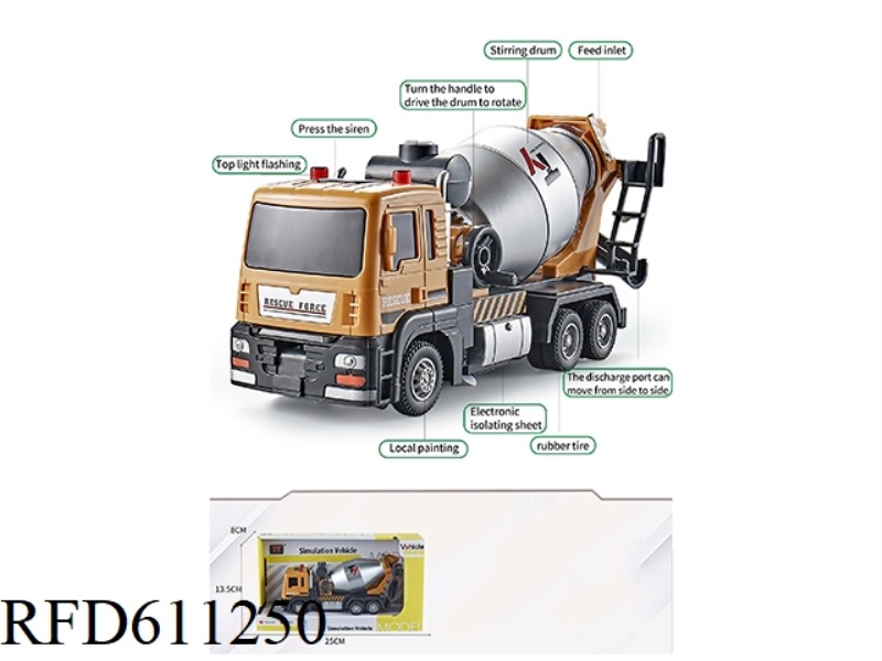 SIMULATION ENGINEERING TRUCK - MIXING TRUCK