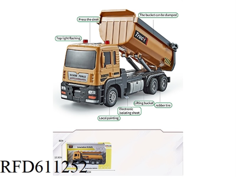 SIMULATION ENGINEERING TRUCK DUMP TRUCK