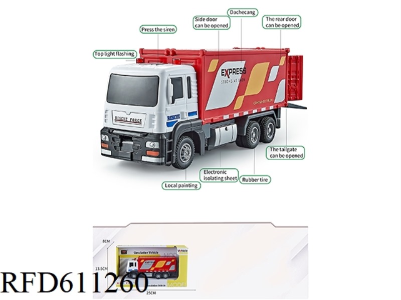 SIMULATION CONTAINER TRUCK