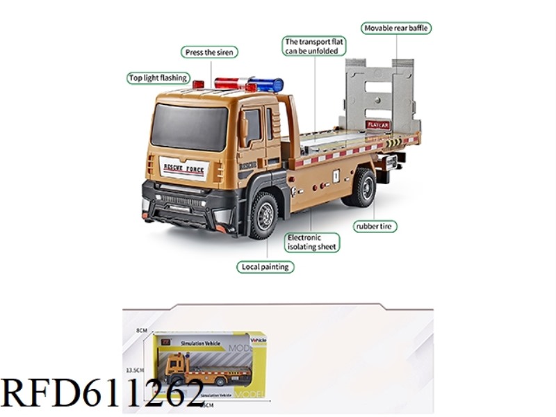SIMULATION FLATBED CAR