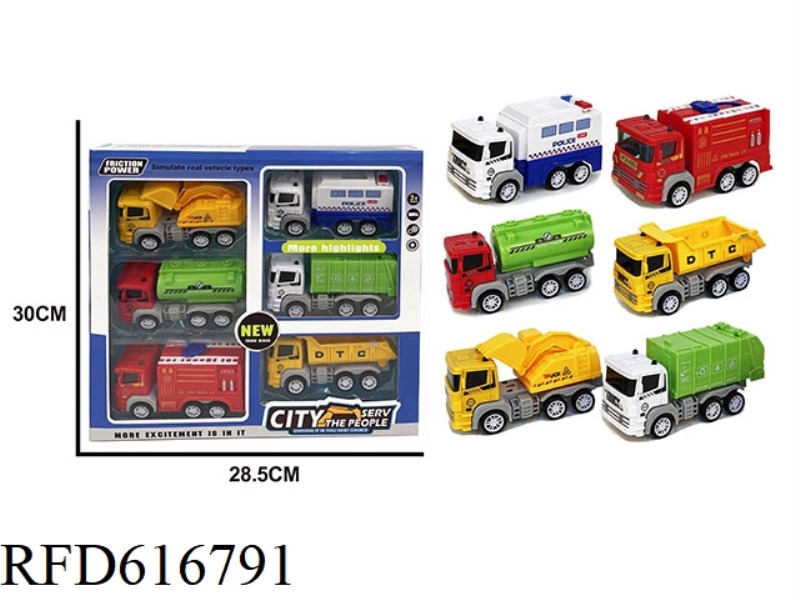 6 ONLY LOADED REBOUND TRUCK