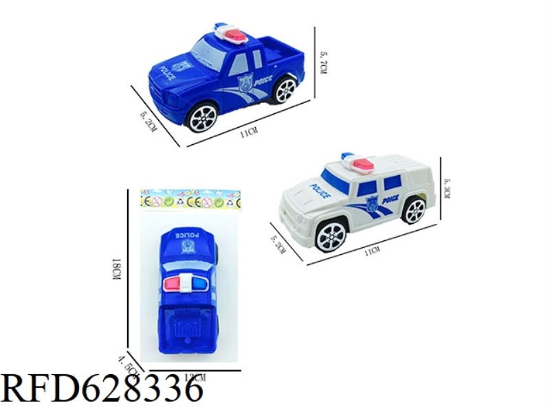 PULL-BACK POLICE CAR