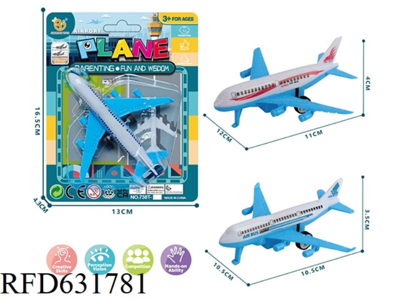 PULL-BACK AIRCRAFT