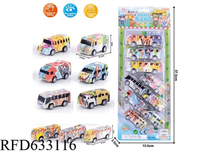 9 WARRIOR GRAFFITI VEHICLES (SCHOOL BUS/BUS)