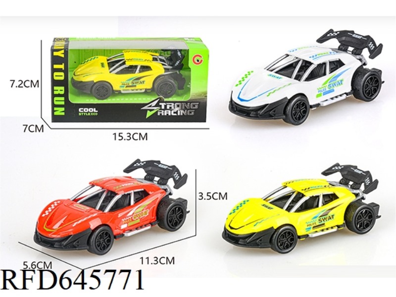 SMALL BOILBACK FRAME SPORTS CAR POLICE CAR