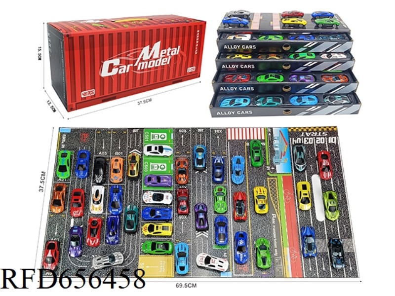 GIFT BOX PARKING (WITH 48 SLIDING ALLOY CARS)