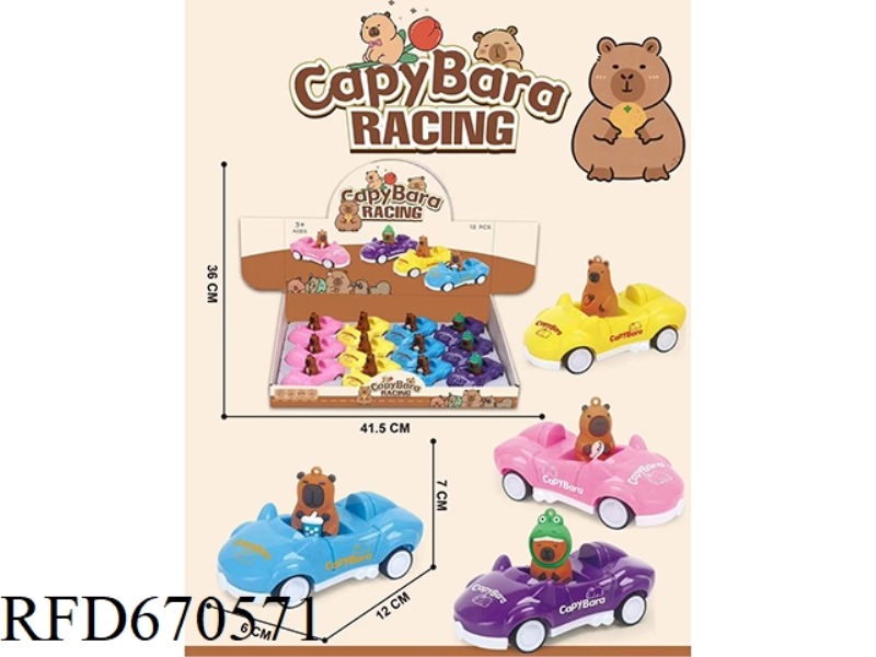 KAPI BALA PULL BACK CAR (12PCS)