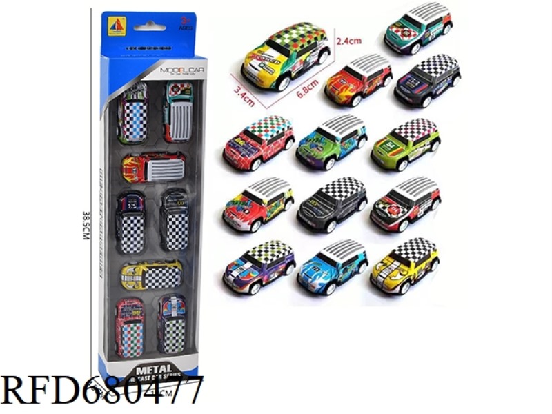 1:64 IRON SHEET REBOUND OFF-ROAD VEHICLE MODEL