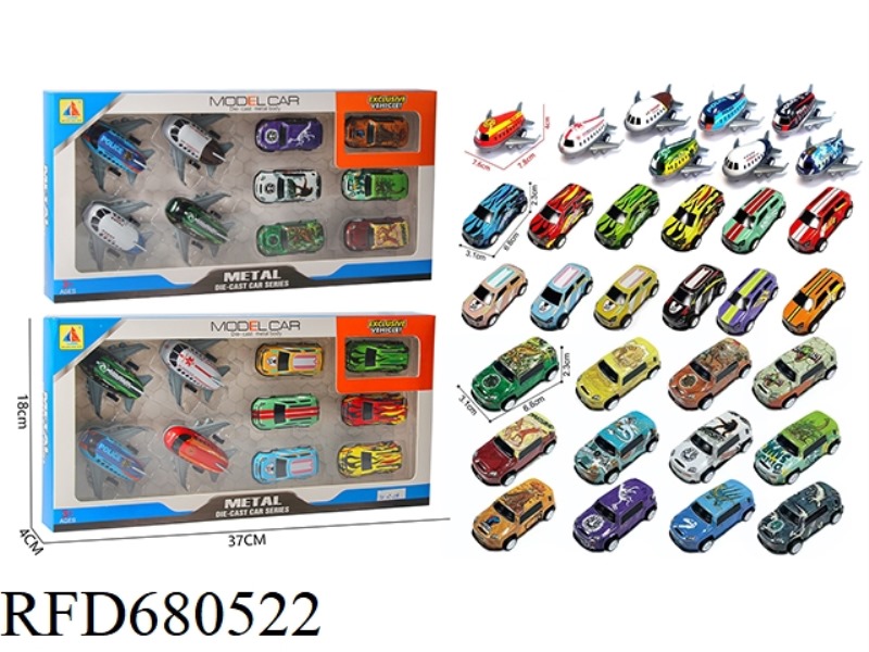 IRON SHEET RALLY RACING CAR + AIRCRAFT
