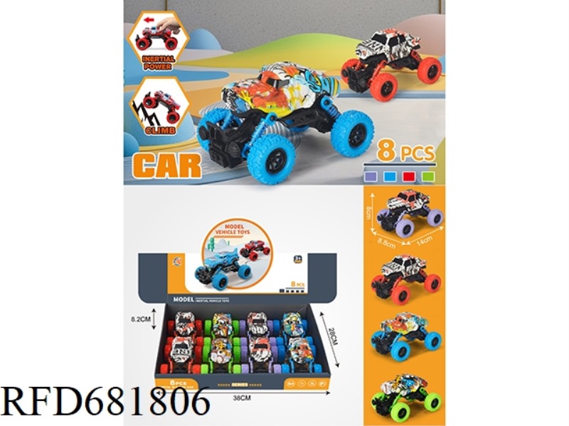 8 CARS WITH DOUBLE RETURN SPRINGS.