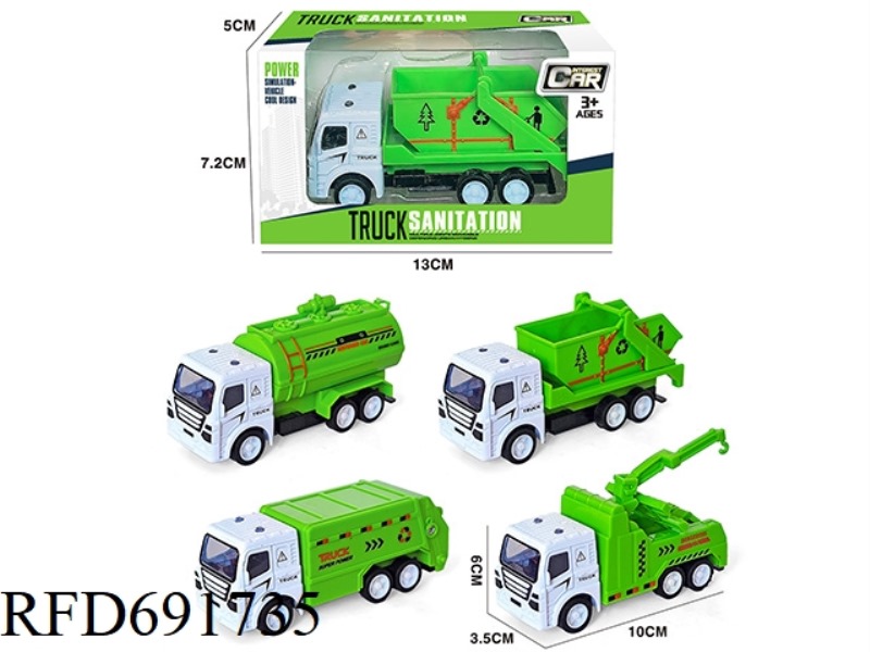 ENVIRONMENTAL SANITATION REGENERATIVE ALLOY VEHICLE