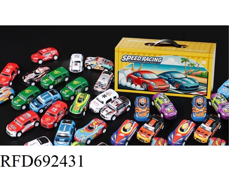ONE CONTAINER RACING CAR (60 RETURNING IRON CARS)