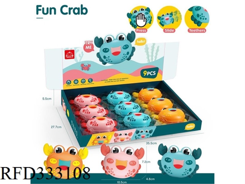 PRESS CRAB 9PCS