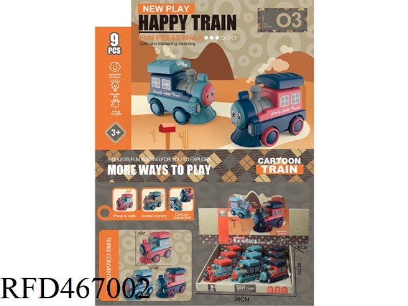 PRESS THE TRAIN