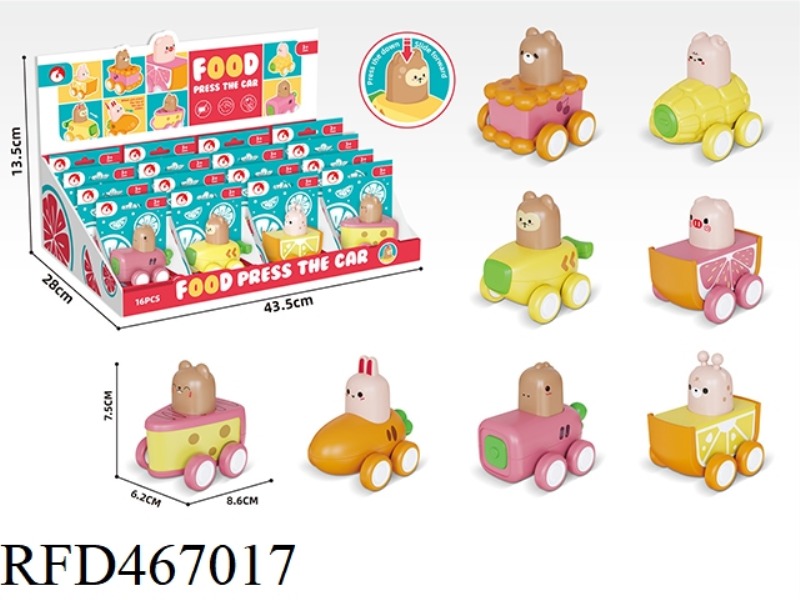 ENGLISH PRESS 8 FRUIT CARTS
16PCS/PDQ
