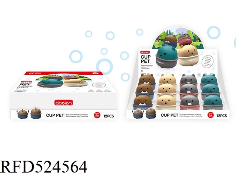 MOE FUN CUP PET PRESS CAR /12PCS