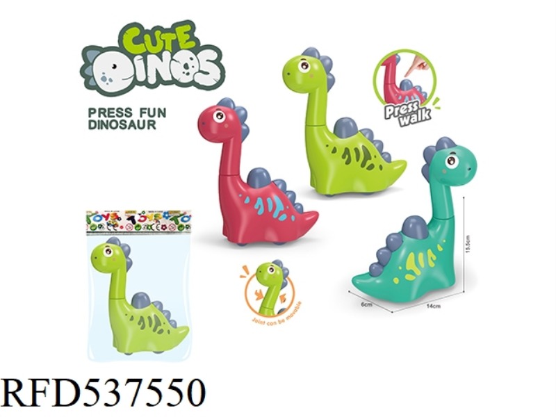 CARTOON PRESS BRACHIOSAURUS