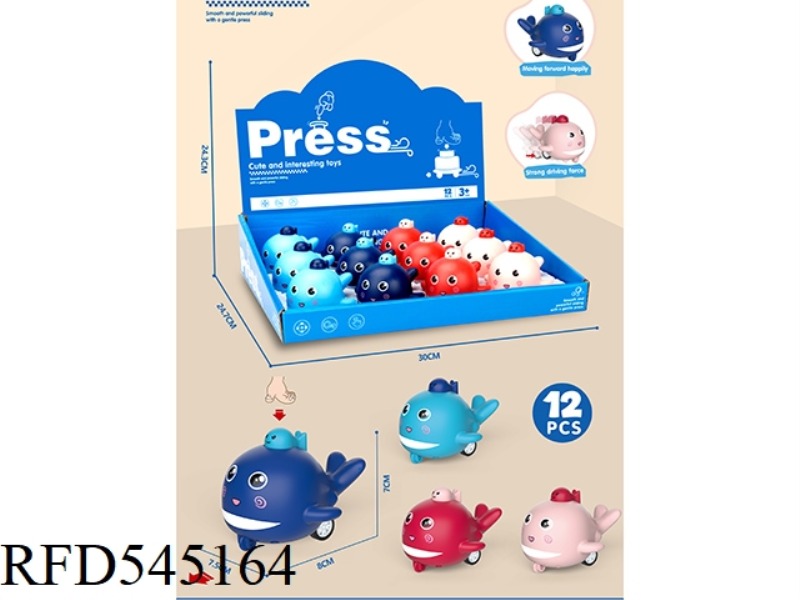 12 FOUR-COLOR PRESS DOLPHINS