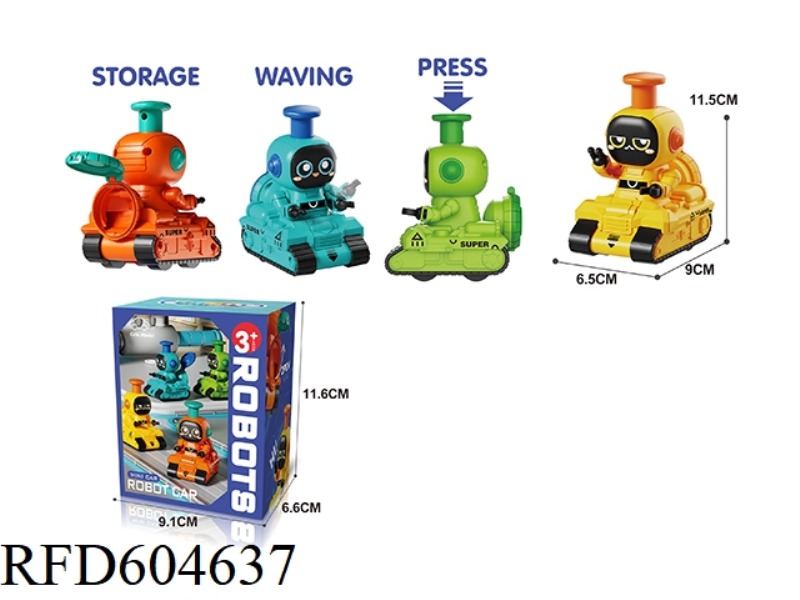 PRESS ROBOT WITH WHISTLE FUNCTION