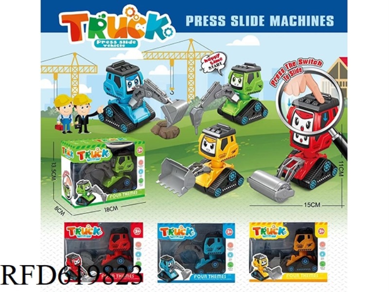 PRESS CARTOON TRUCK (SINGLE LOAD)