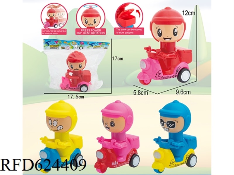 PRESS THE INERTIA MOTORCYCLE [EXPRESS RIDER STYLE]