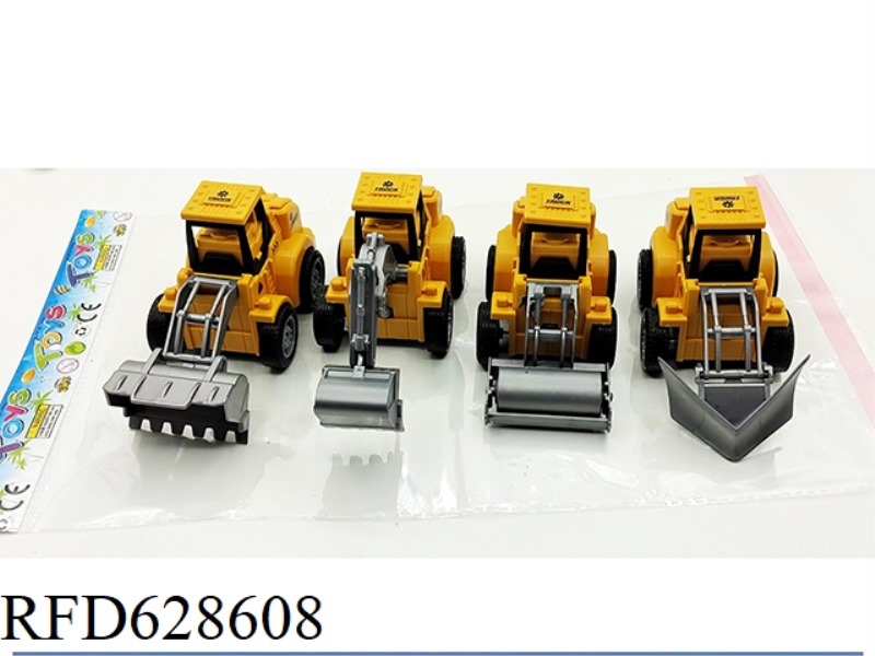 PRESS THE ABS MATERIAL OF THE ENGINEERING VEHICLE