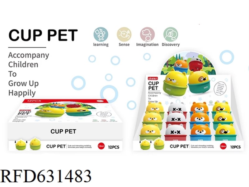 MOE CUP PET PRESS CAR /12PCS