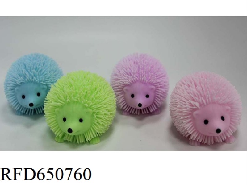 DECOMPRESS TOY HEDGEHOG + LAMP