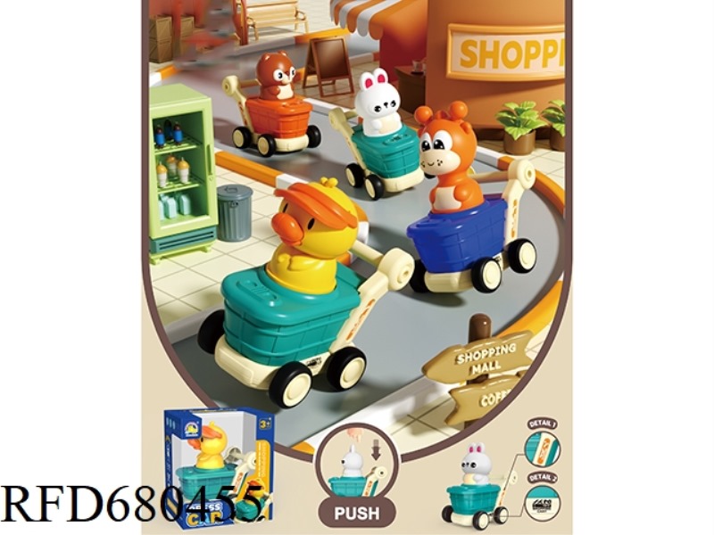PRESS THE SHOPPING CART