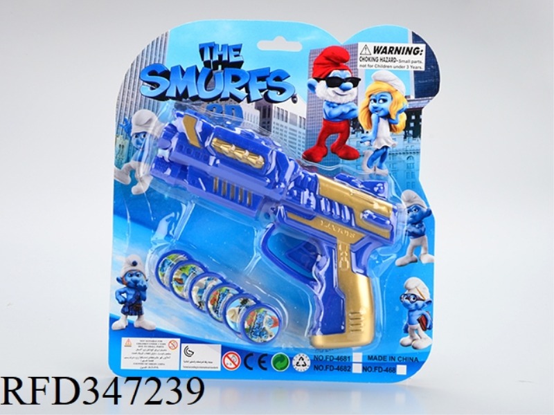 NO. 72 FIRING GUN (SMURFS PATTERN)
