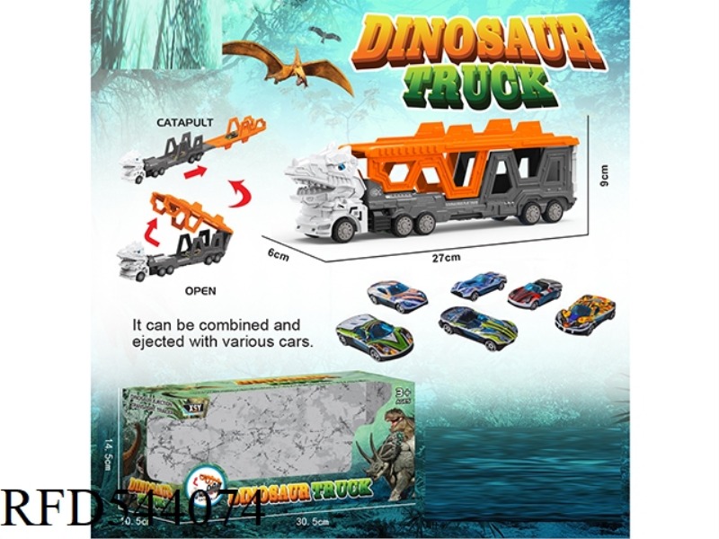 TYRANNOSAURUS REX CITY FOLDING EJECTION TRAILER
