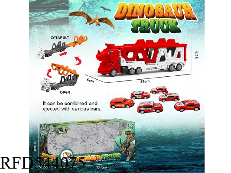 TRICERATOPS FIRE FOLDING EJECTION TRAILER