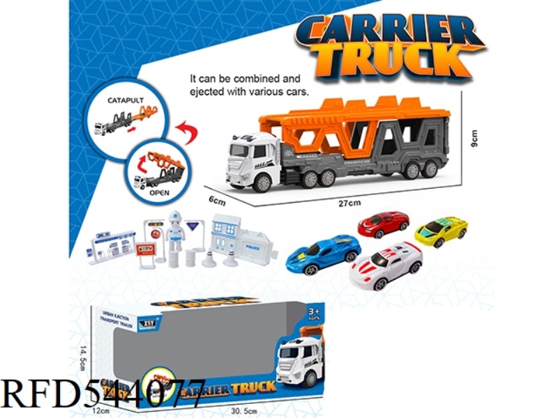 ALLOY CITY FOLDING EJECTION TRAILER