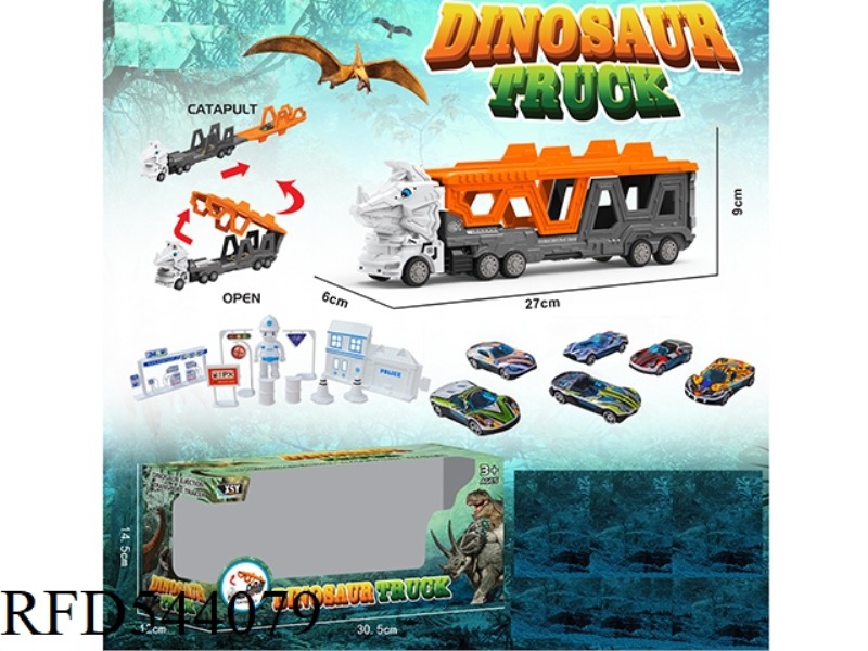 TRICERATOPS CITY FOLDING EJECTION TRAILER