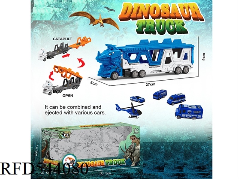 TRICERATOPS POLICE FOLDING EJECTION TRAILER