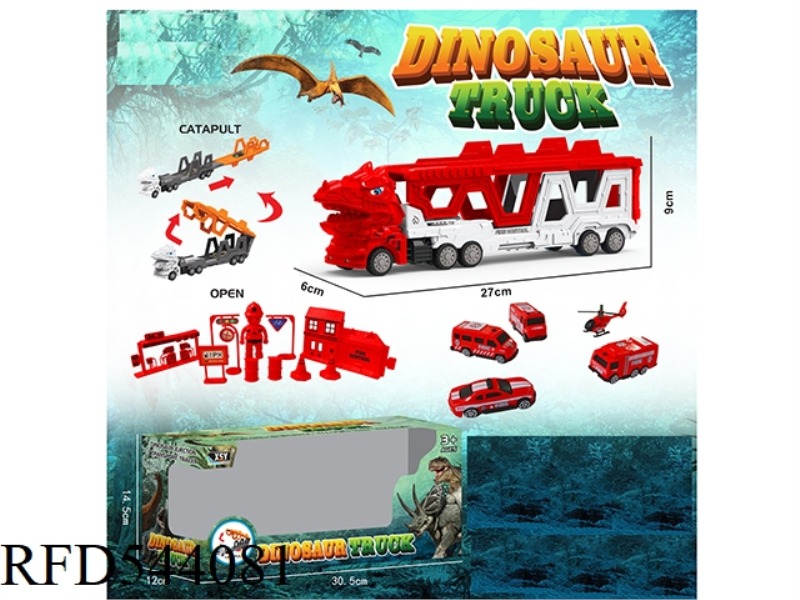 T-REX FIRE FOLDING EJECTION TRAILER