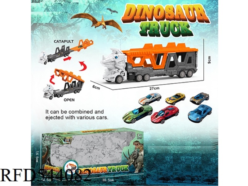 TRICERATOPS CITY FOLDING EJECTION TRAILER