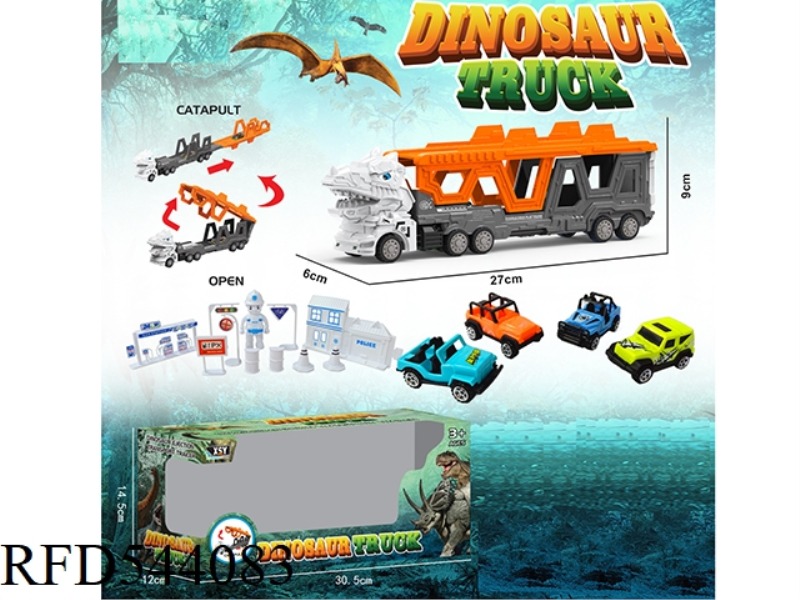 TYRANNOSAURUS REX CITY FOLDING EJECTION TRAILER