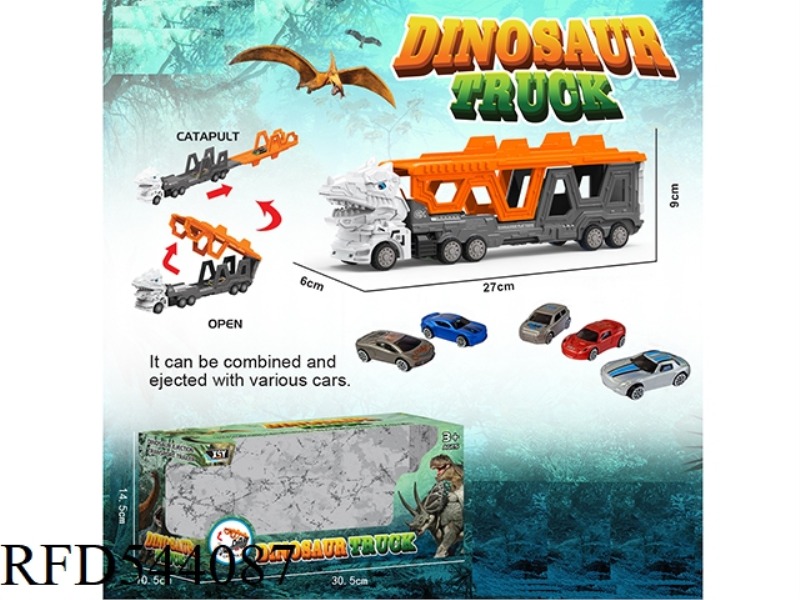 TYRANNOSAURUS REX CITY FOLDING EJECTION TRAILER