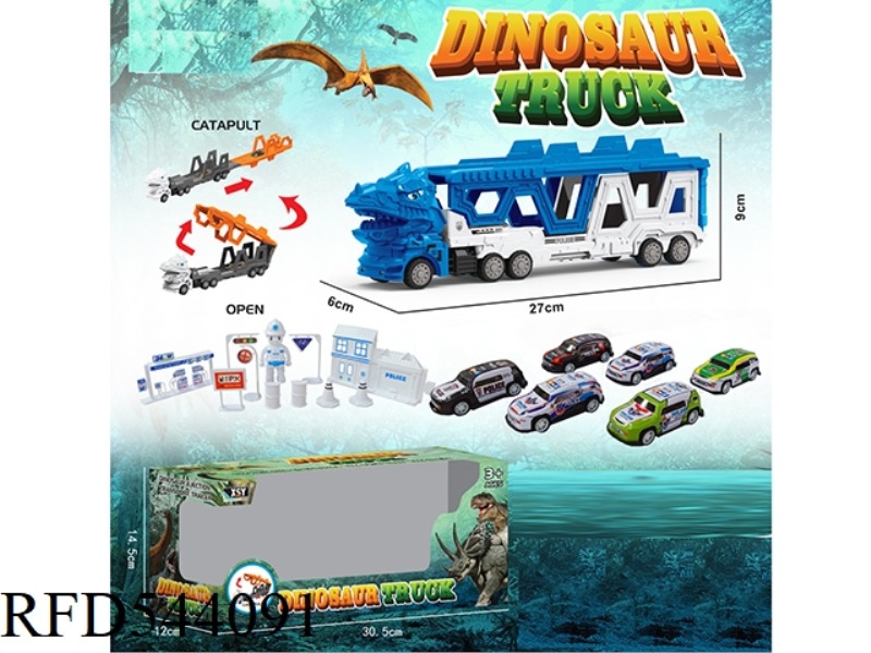 T-REX POLICE FOLDING EJECTION TRAILER