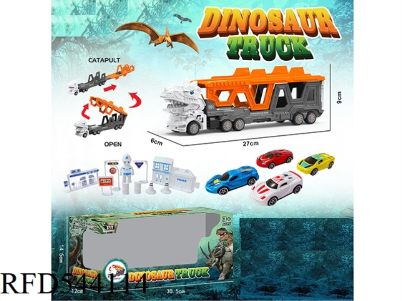 TYRANNOSAURUS REX CITY FOLDING EJECTION TRAILER