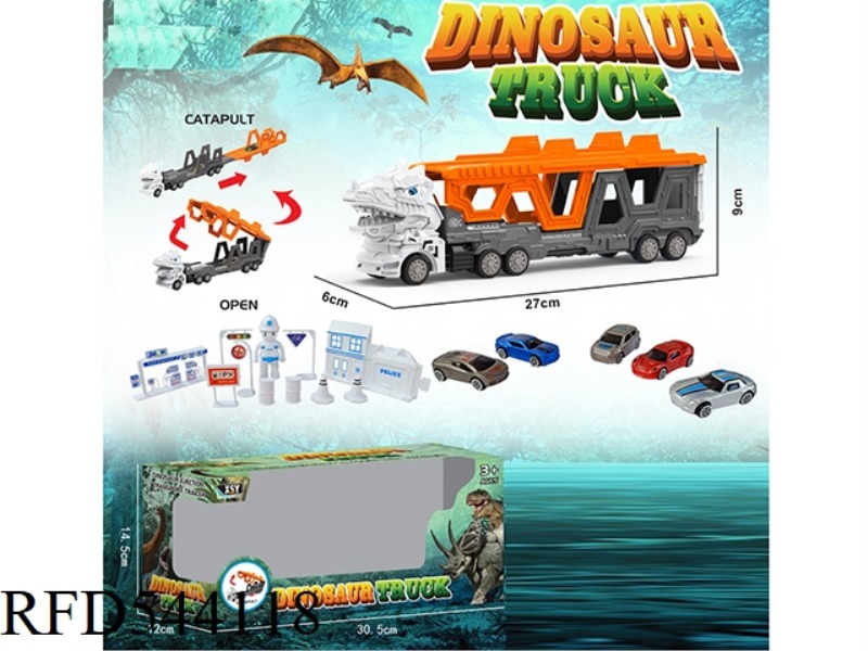 TYRANNOSAURUS REX CITY FOLDING EJECTION TRAILER