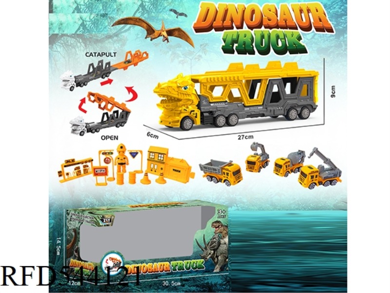 TYRANNOSAURUS REX ENGINEERING FOLDING EJECTION TRAILER