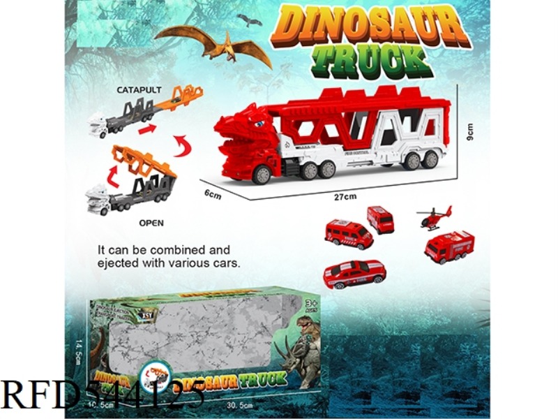 T-REX FIRE FOLDING EJECTION TRAILER